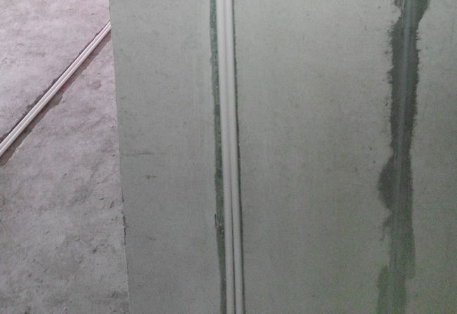輕質墻體的效果